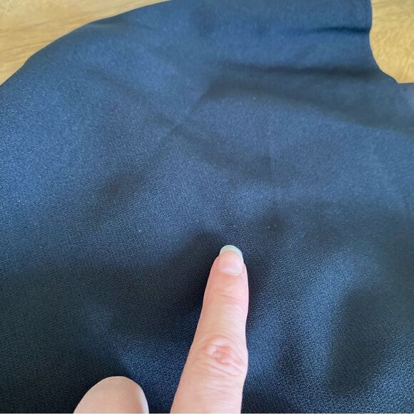 Fame AND Partners One Shoulder Ruffle Mini Dress Size 12 NWT - Picture 9 of 9